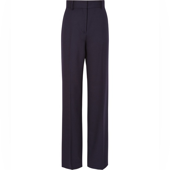 NWT Reiss Mila Trouser in Navy Kate Middleton - Picture 1 of 8